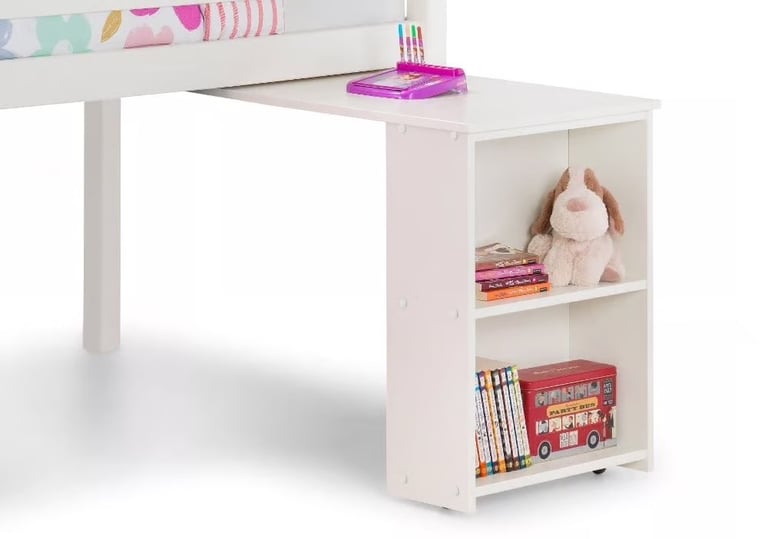 White Wooden Mid Sleeper