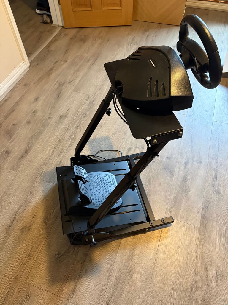 Thrustmaster T80 Racing wheel with Vevor stand 