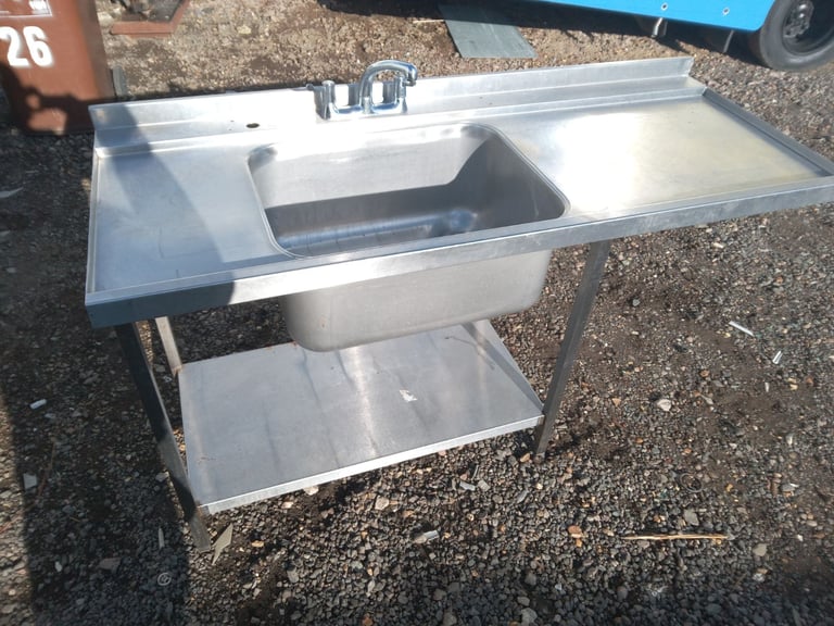 Catering equipment commercial stainless Steel sinks restaurant kitchen trailer items 