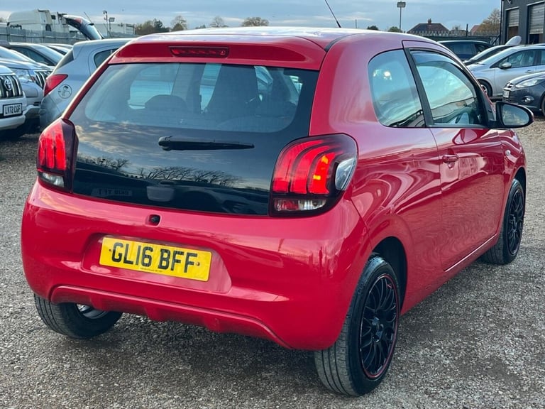 2016 Peugeot 108 1.0 Active Euro 6 3dr Hatchback Petrol Manual