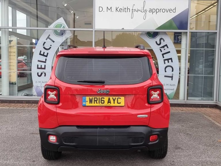 2016 Jeep Renegade 1.4 Multiair Longitude 5dr Manual SUV Petrol Manual