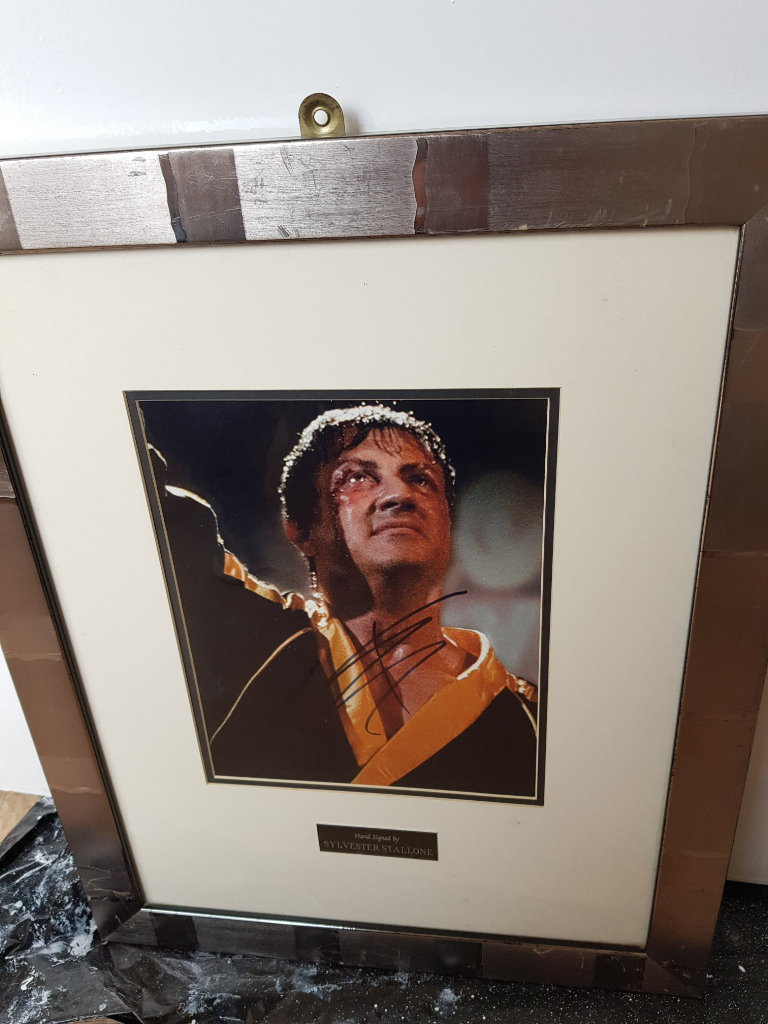 Sylvester Stallone (Rocky) Signed Picture 