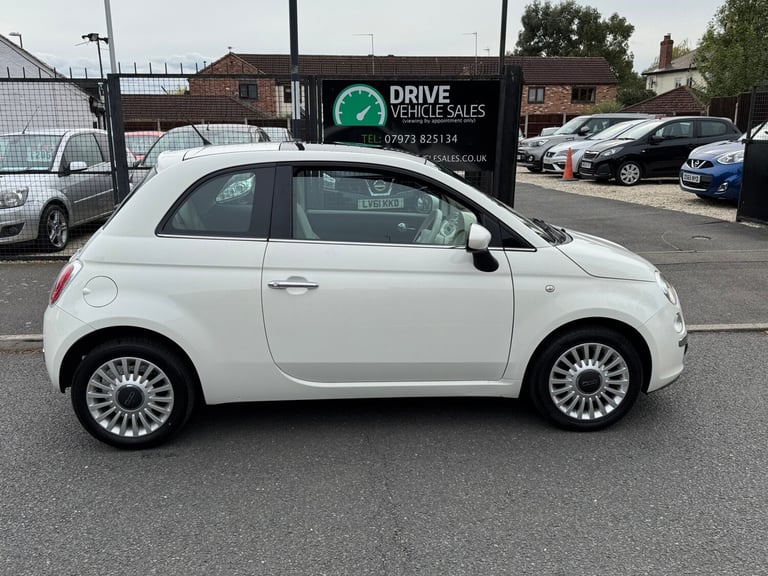 2012 Fiat 500 1.2 Lounge 3dr Dualogic [Start Stop] £20 Road Tax, ULEZ HATCHBACK Petrol Automatic