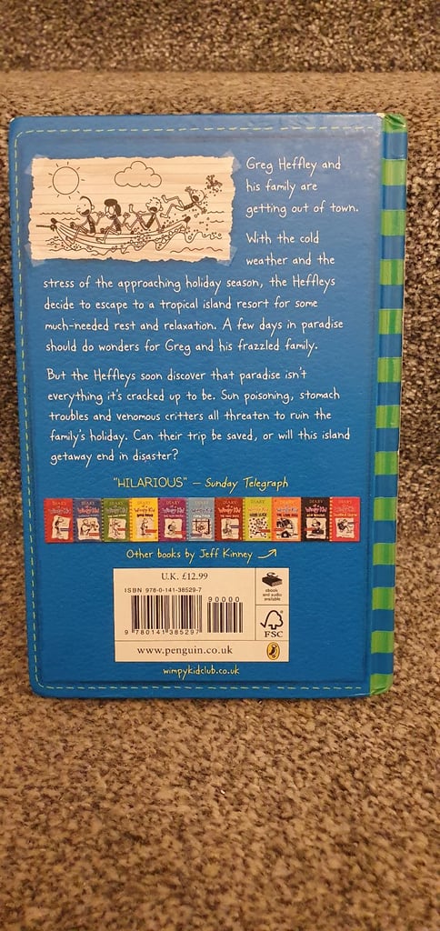 Hardback Diary of a Wimpy Kid The Getaway