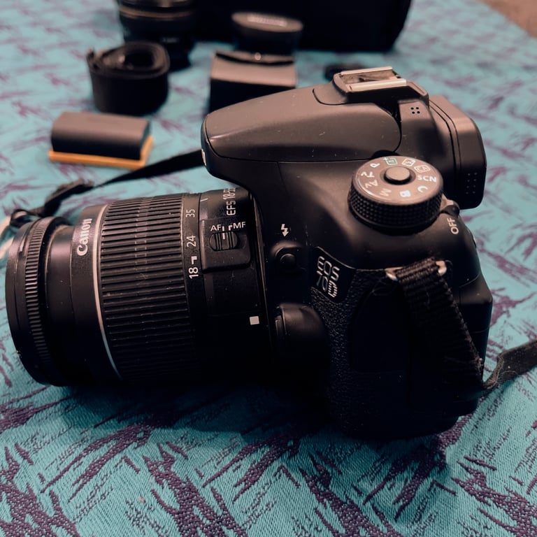 Canon 70D Dslr Camera And 2 X Lens Bundle