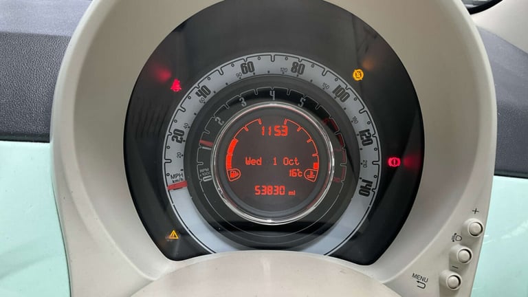2016 Fiat 500 1.2 Lounge 3dr HATCHBACK PETROL Manual