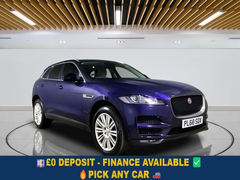2018 Jaguar F-Pace 2.0 D180 Portfolio SUV 5dr Diesel Auto AWD Euro 6 (s/s) (180 ps) Diesel Automatic