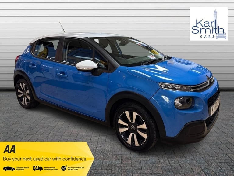 2018 Citroen C3 1.2 PureTech Feel Hatchback 5dr Petrol Manual Euro 6 (82 ps) Hatchback Petrol Manual