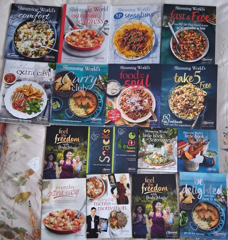 Large no. of Slimming World Books. 