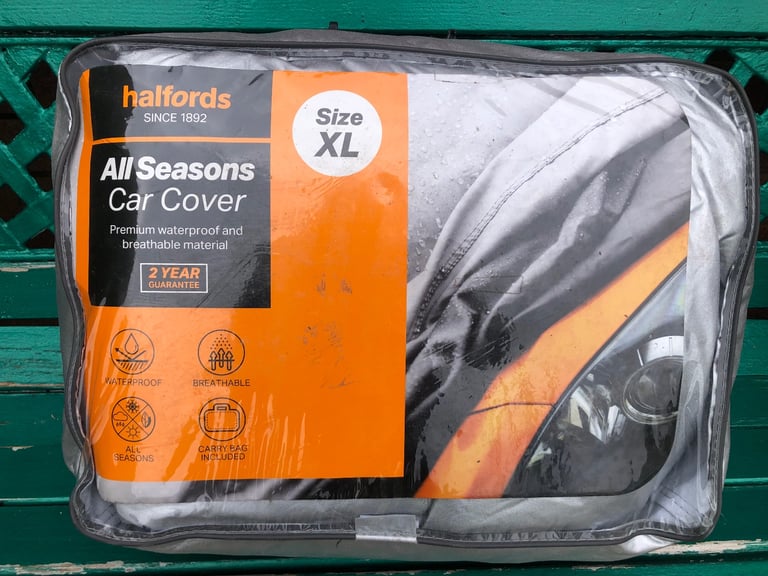 Halfords premium car cover