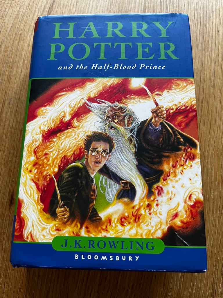 image for First Edition RARE Bloomsbury HARRY POTTER & the Half-Blood Prince 