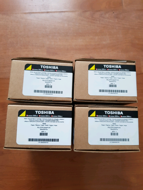 16 x Toshiba Cartridges for eStudio305cp, eStudio305cs, eStudio306cs