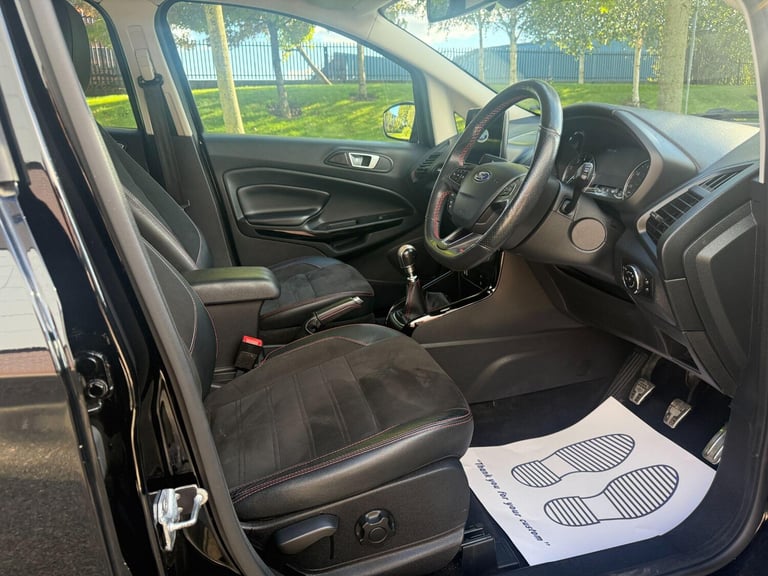 2018 Ford Ecosport 1.0T EcoBoost ST-Line Euro 6 (s/s) 5dr HATCHBACK Petrol Manual