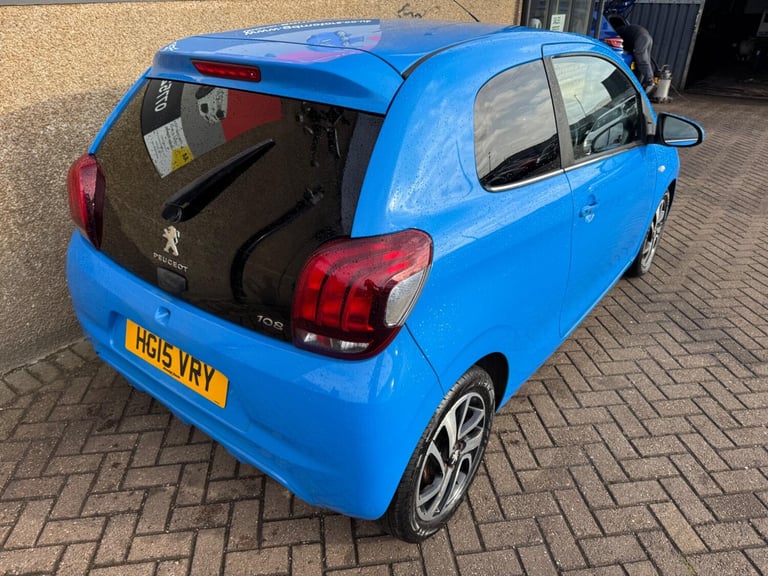 2015 Peugeot 108 1.2 PureTech Allure Euro 6 3dr HATCHBACK Petrol Manual
