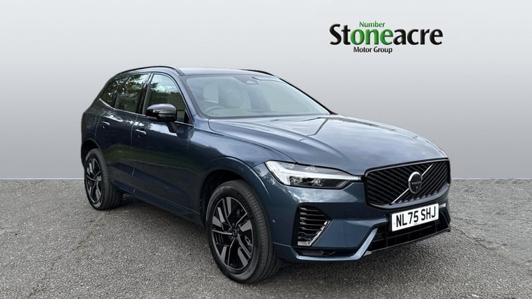 2025 Volvo XC60 Plus, T6 AWD Plug-in hybrid, Electric/Petrol, Dark ESTATE Petrol/Electric Hybrid ...