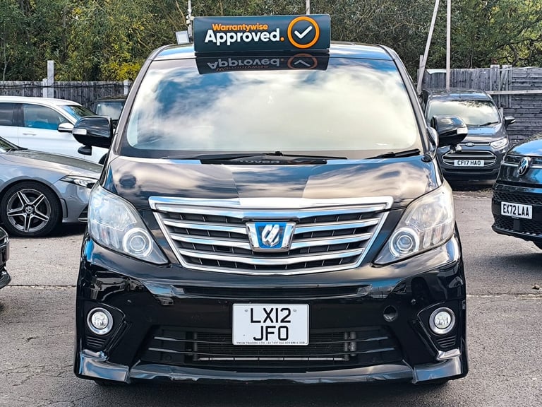 2012 Toyota Alphard 2.4 Hybrid 7 Seats PS CC Leather D-Roof Executive Lounge ULEZ Free MPV Petrol...