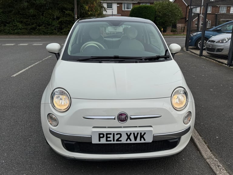 2012 Fiat 500 1.2 Lounge 3dr Dualogic [Start Stop] £20 Road Tax, ULEZ HATCHBACK Petrol Automatic
