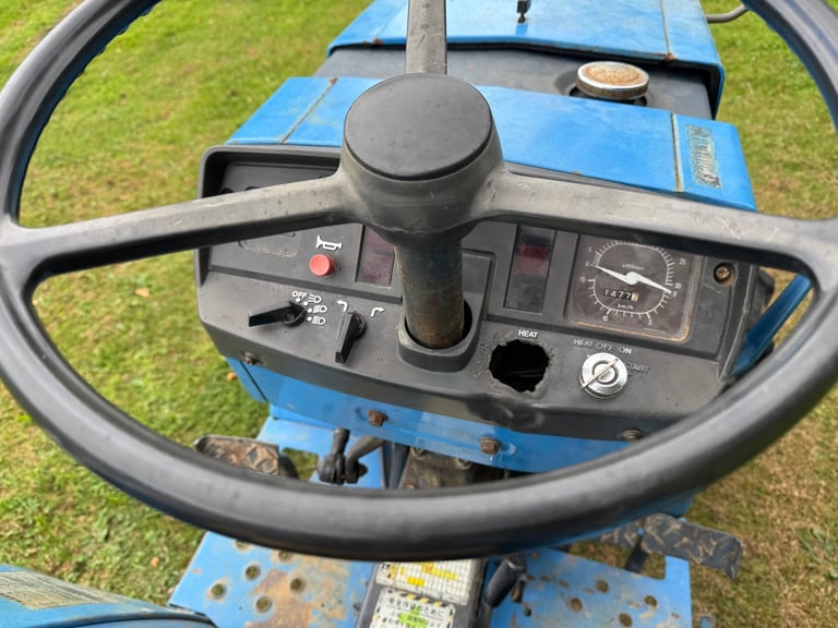 Mitshubishi MT1601D compact tractor, rotovator, 4 WD