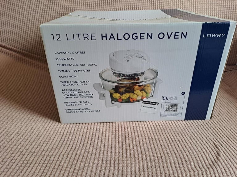 image for Halogen Oven. Lowry 12 Litre Halogen Oven. (Brand new still in Box) £15 Only 