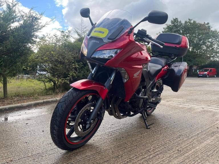 2011 11 HONDA CBF1000FA-B CBF 1000 TOURER LUGGAGE RED CLEAN CBF1000 F ABS