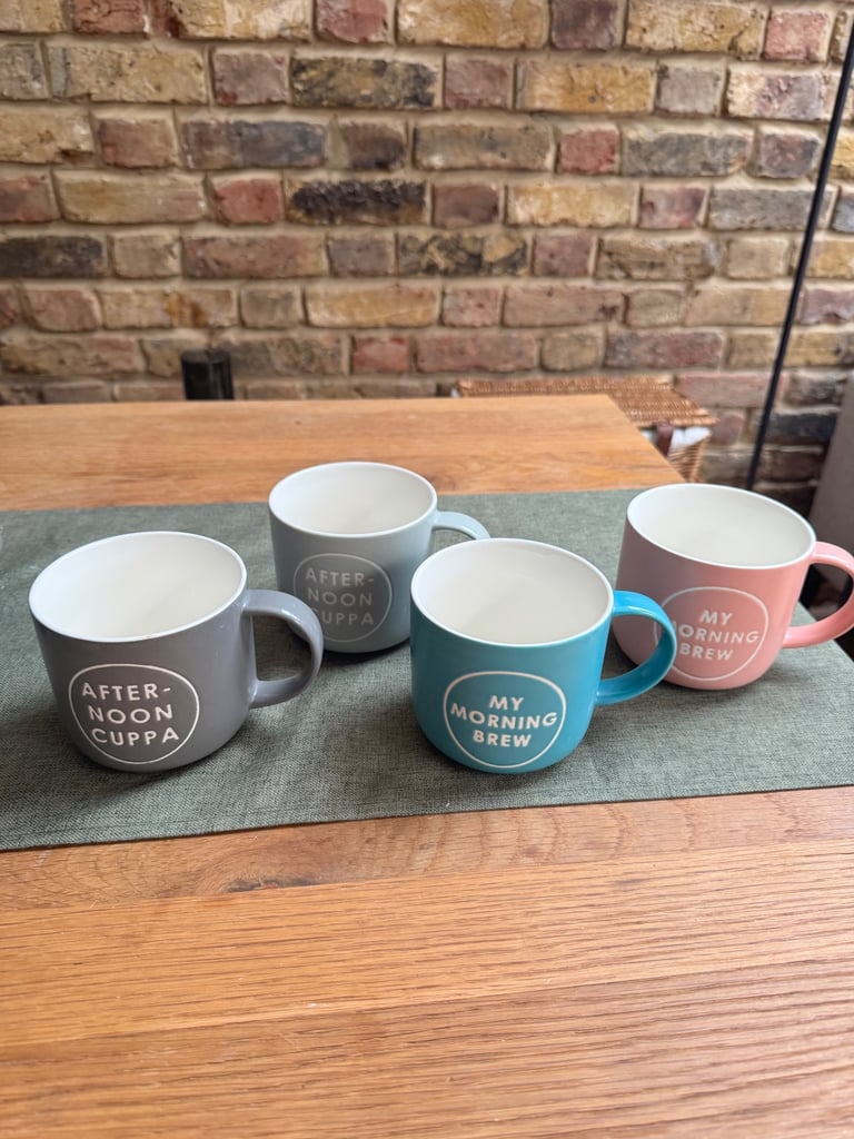 image for Four colourful mugs