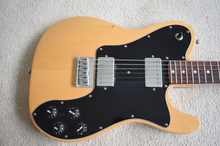 Telecaster DeLuxe Custom Built 24 3/4" Maple/Rosewood Conversion Neck, Alder Body, PAFF