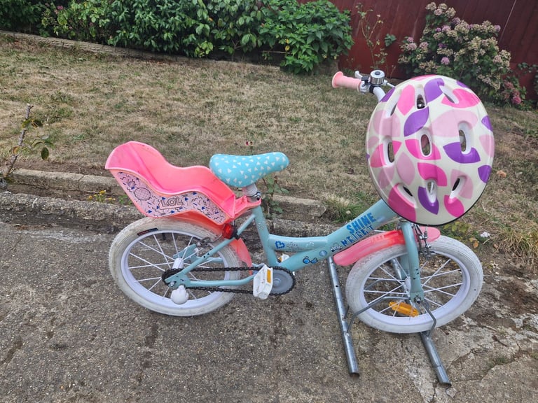 image for KIDS GIRLS CHILDREN SHINE BRICHT 16 INCH WHEELS BIKE BICYCLE