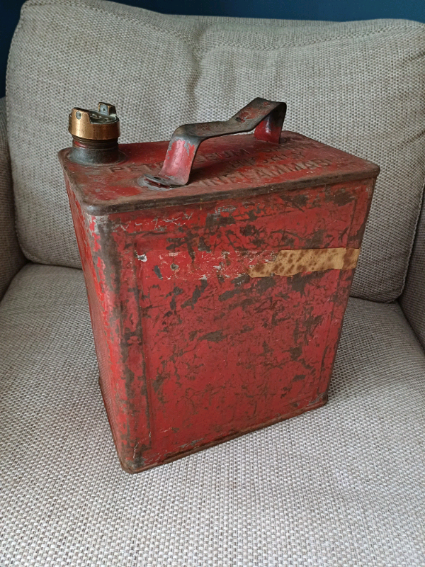 Vintage 2 Gallon Petrol tank