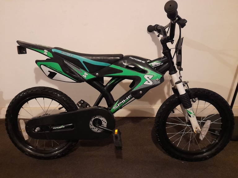image for Kids spike motobike pedal bike