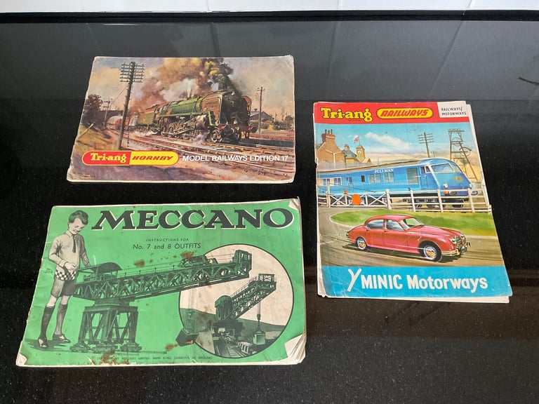 Three old toy catalogues