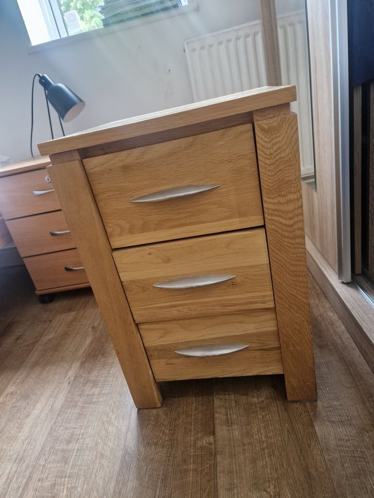image for Bedside table with drawers