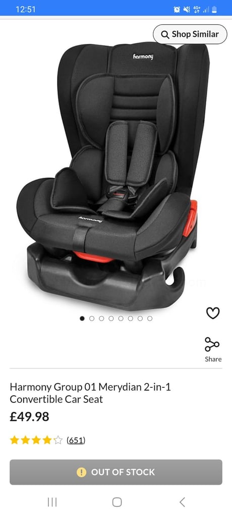 New car seat ( 0-10Kg) for very good price
