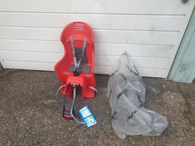 Raleigh Avenir Snug Child Seat - Red full leg protection new condition