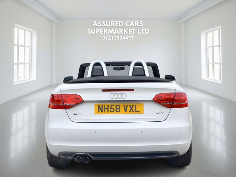 2008 Audi A3 1.8 T FSI S Line 2dr CONVERTIBLE PETROL Manual
