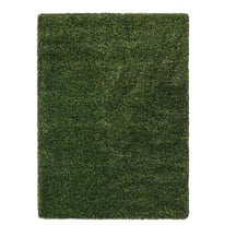 Green rug high pile vindum large