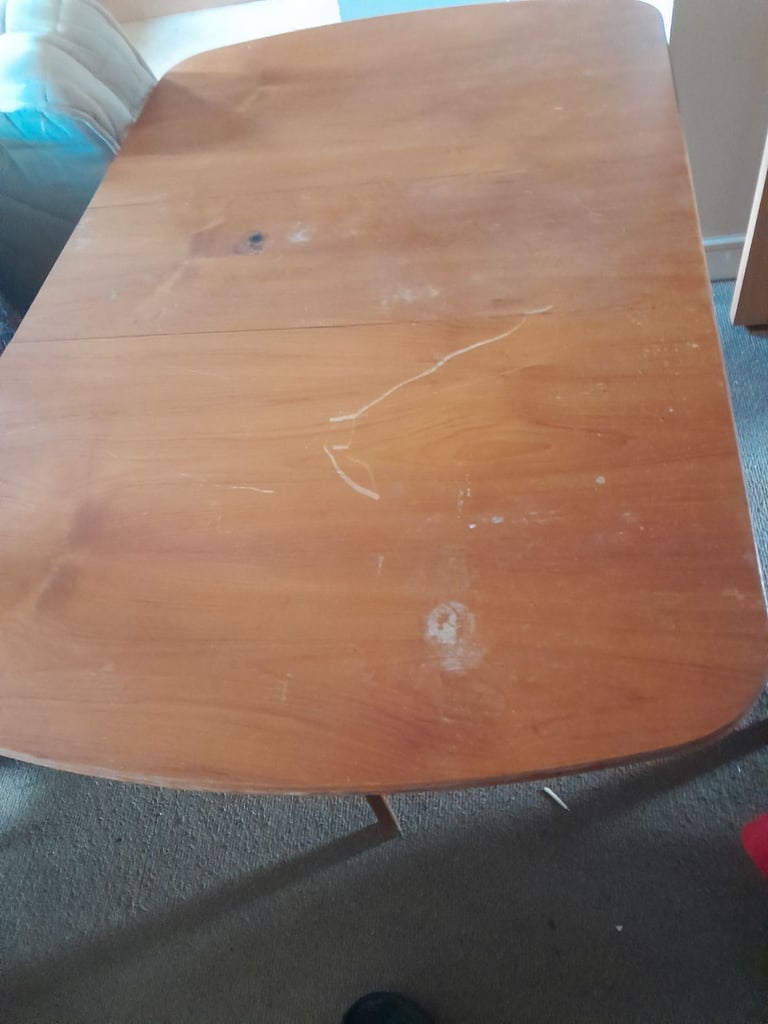 image for Wooden Dining Table With 4 Chairs