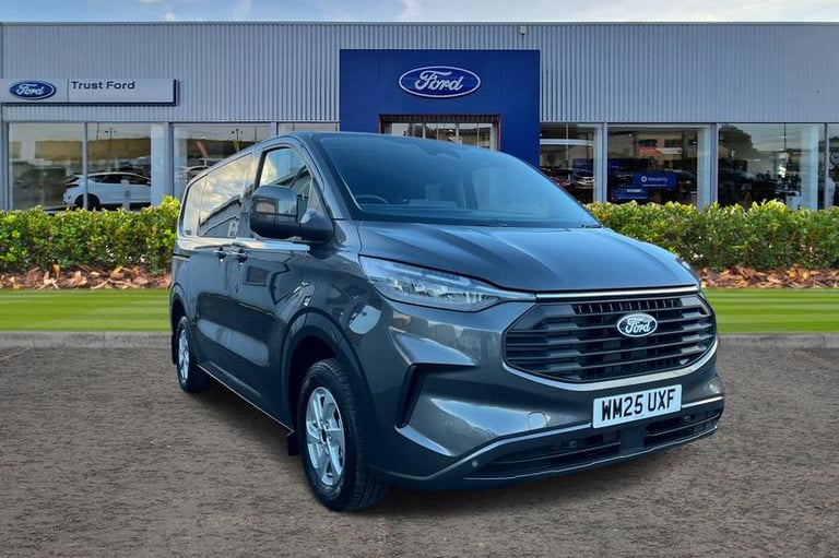 2025 Ford Transit Custom 320 Limited L1 SWB Double Cab In Van 2.0 EcoBlue 136ps Low Roof, HEATED ...