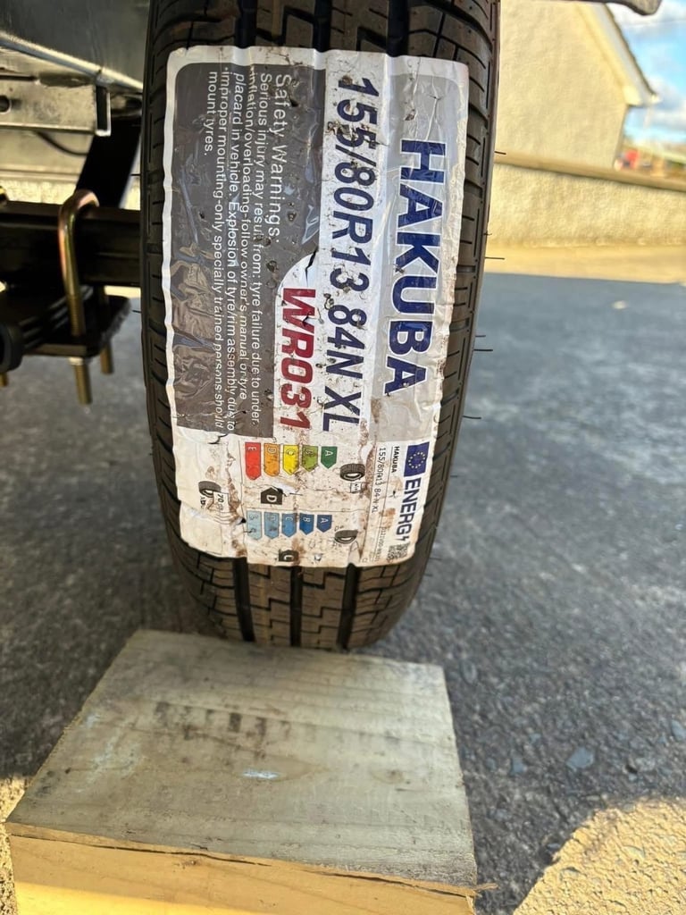 Car Trailer - 7 x 4 - Galvanised - DSE