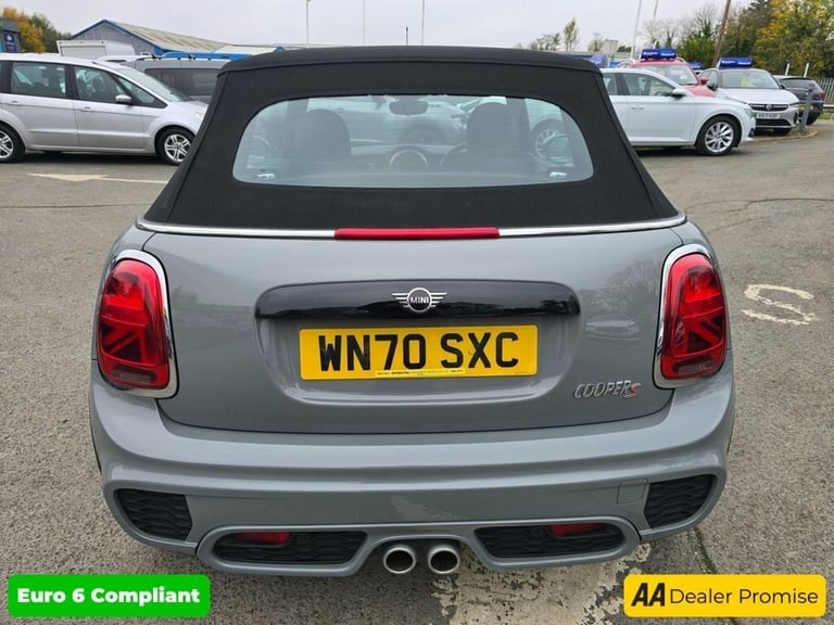 2020 MINI Convertible 2.0 Cooper S Sport Convertible, 7,800 miles, automatic, leather, sat nav, U...