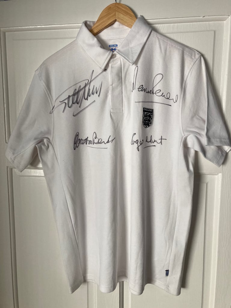 England World Cup 1966 Signed Shirt