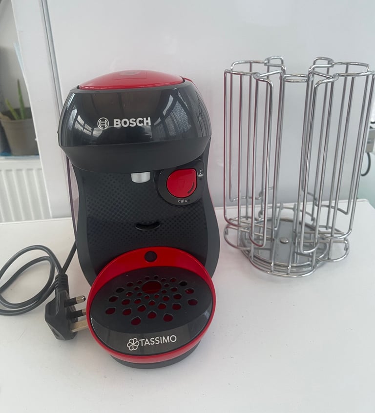 Bosch Tassimo Coffee Machine and Pod Holder
