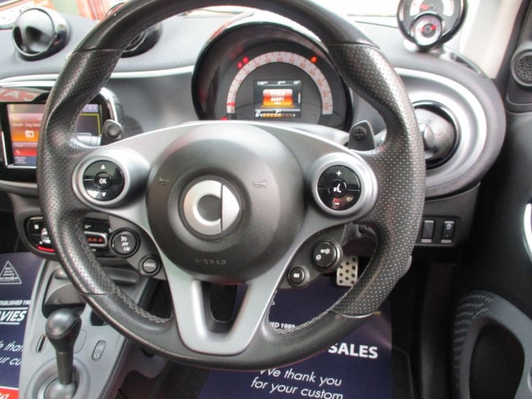 2016 smart fortwo 0.9 Turbo Black Edition 2dr Auto COUPE PETROL Automatic
