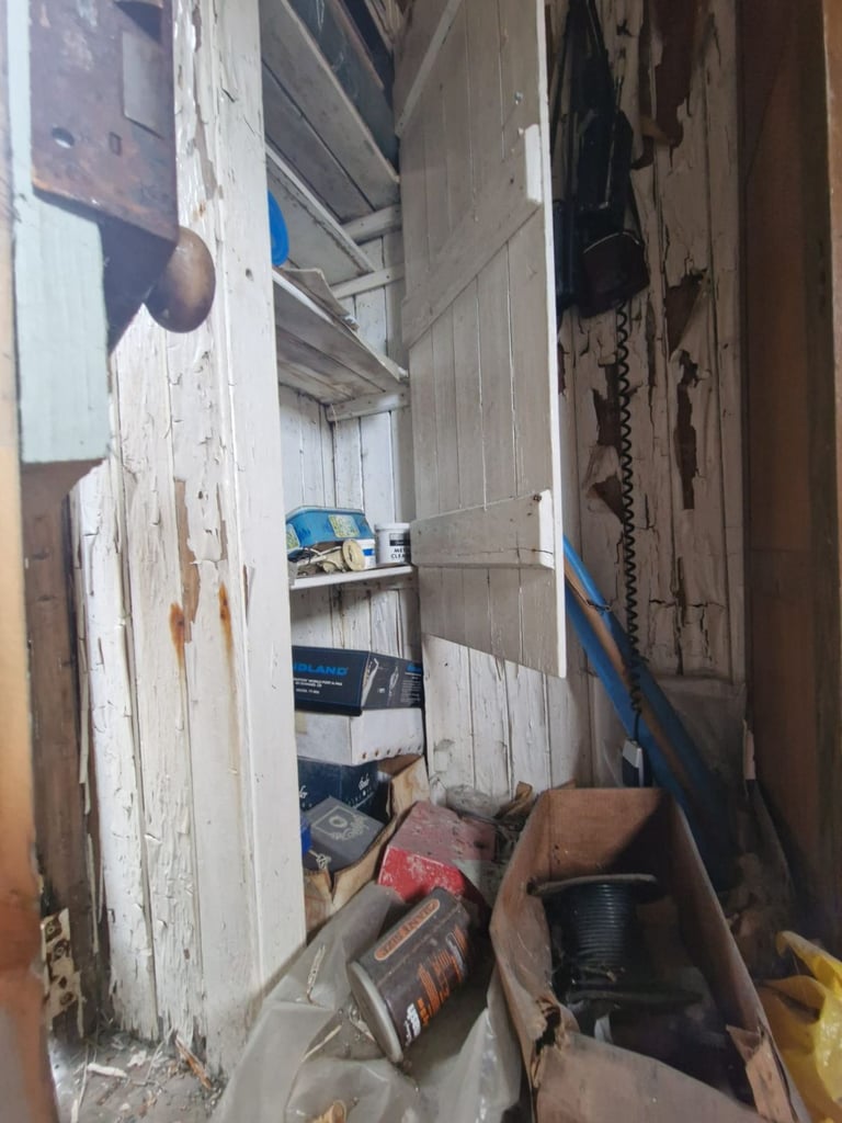Original antique shepherds hut