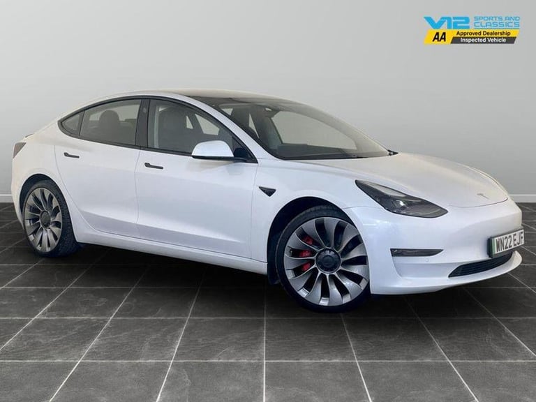 2022 Tesla Model 3 Performance AWD 4dr [Performance Upgrade] Auto SALOON ELECTRIC Automatic