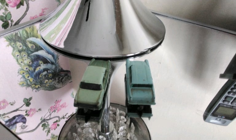 2 Lesney die cast cars Austin Cambridge & Ford anglia 