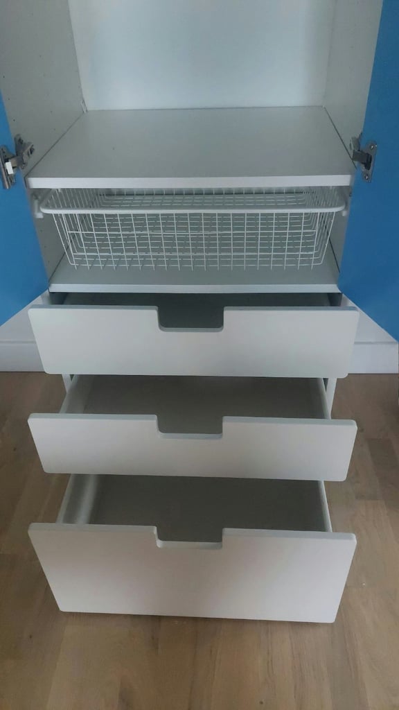 IKEA STUVA Wardrobe with Drawers – Excellent Condition
