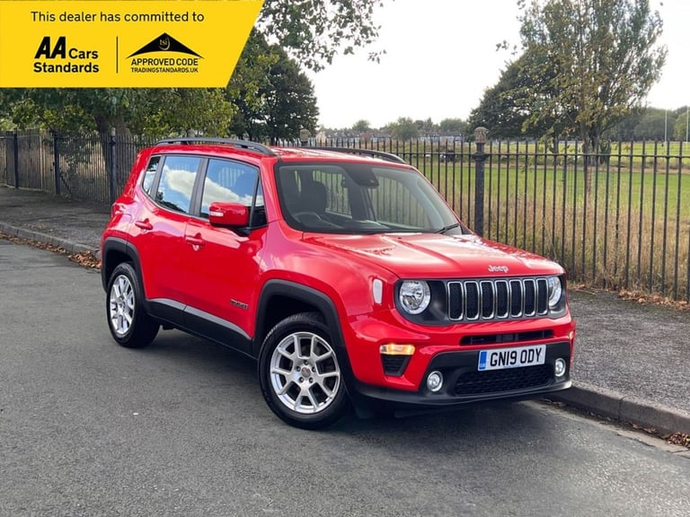 2019 19 JEEP RENEGADE 1.0 GSE T3 LONGITUDE SUV 5DR PETROL MANUAL EURO 6 (S/S) (1