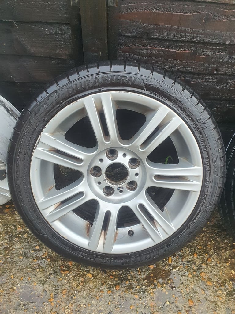 Bmw E91 staggerd M sport alloys 