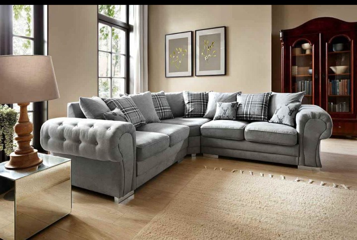 Latest Design Verona L Shape Fabric Corner 3 & 2 Seater Sofa For Sale | in  Grassmarket, Edinburgh | Gumtree
