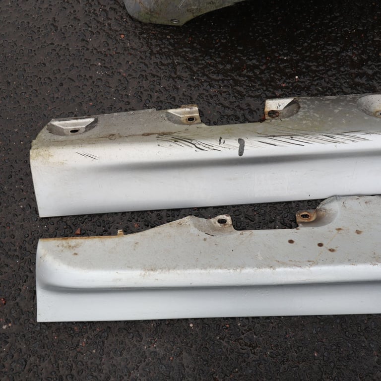 BMW E46 COUPE CABRIO M SPORT BODY KIT BUMPERS SIDESKIRTS TITAN SILVER